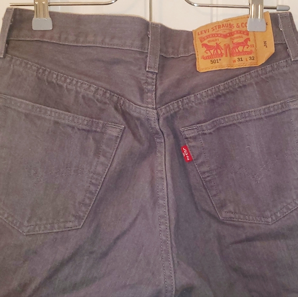 31x32 501 Grey Levi jeans - Picture 8 of 8